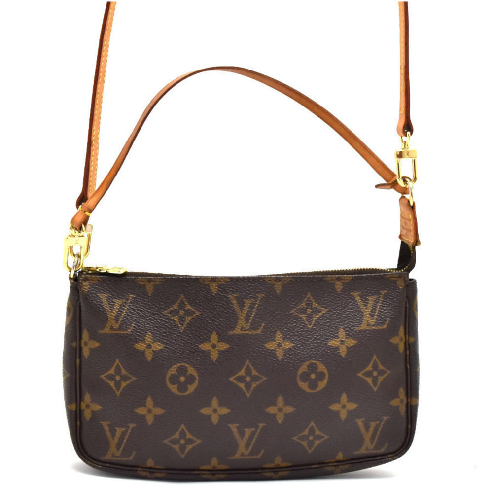 Louis Vuitton Nice Vanity Bag Monogram Canvas Leather Brown - Picture 3 of 9
